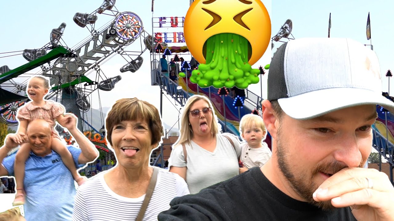 IT RAINED PUKE ON US AT THE CARNIVAL! GROSS!! 🤢 PAYSON ONION DAYS YouTube