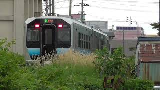 JR五能線　鰺ケ沢行き【GV-E400系・832D】　2021.07.06