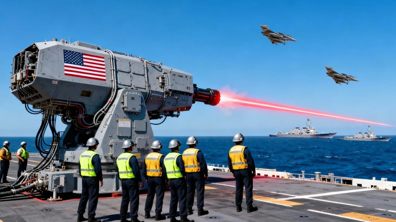 Finally Revealed! U.S. Navy Tests Brand-New Laser Weapon That Could Redefine Naval Warfare