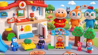 92 Minutes Satisfying with Unboxing Anpanman Amusement Park Toy