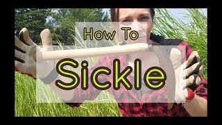 How To Use A Sickle