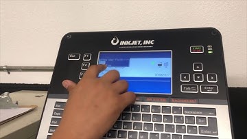 How to Create a Date Field on the DuraCode CIJ by InkJet, Inc.