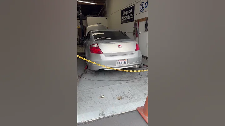 THE ACCORD V6 SOUNDED SO GOOD DURING THE E85 DYNO TUNE! | 2008 Honda Accord V6 Build @abc.garage