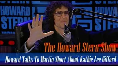 Stern Show Clip   Howard Talks To Martin Short Abo...
