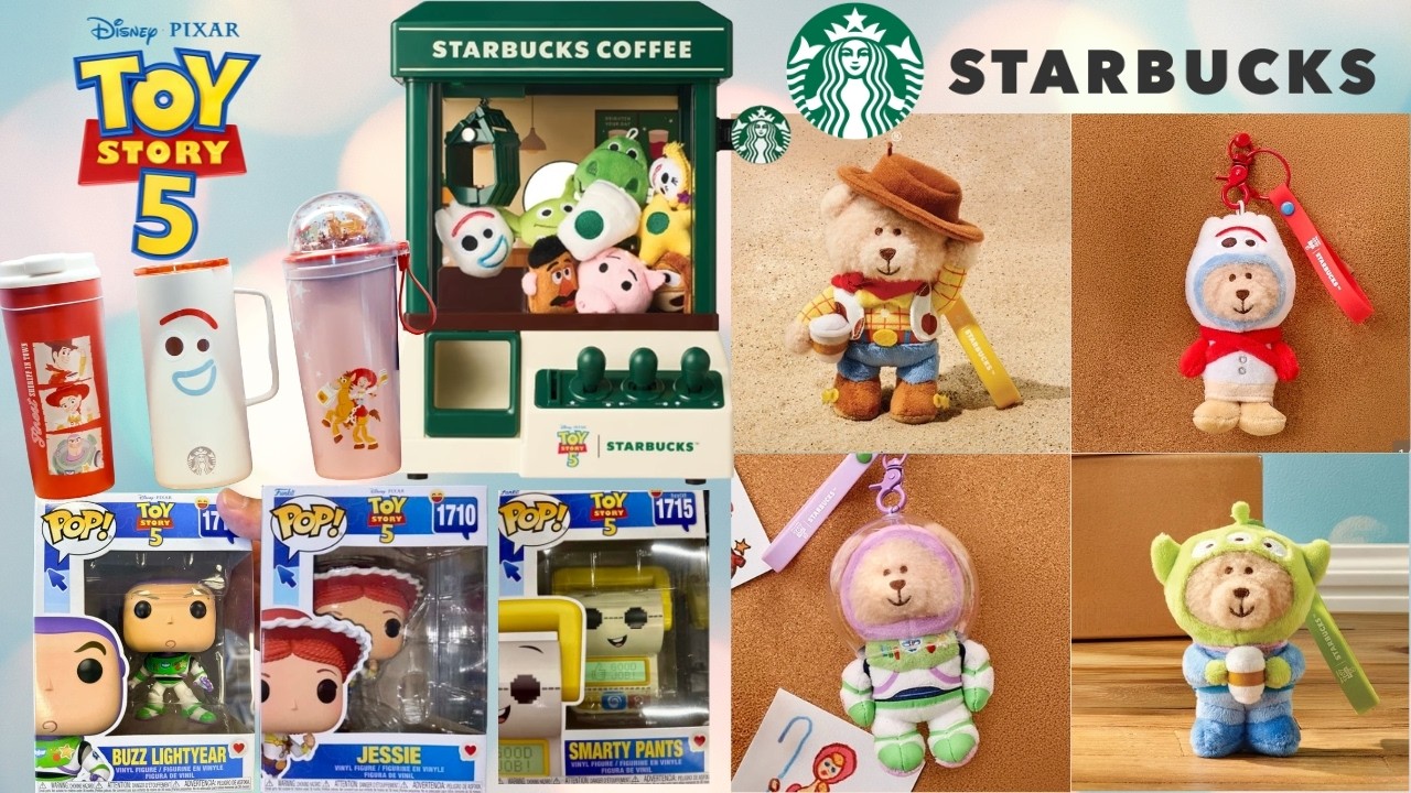 Disney Pixar Toy Story 5 Toys Leaks (STARBUCKS Collab & More
