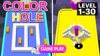Color Hole 3D Gameplay Walkthrough Level 1 - 30 || Top Chart Gameplay screenshot 5