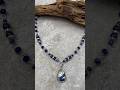 Learn how to make this Lapis necklace!@MistyMoonDesigns