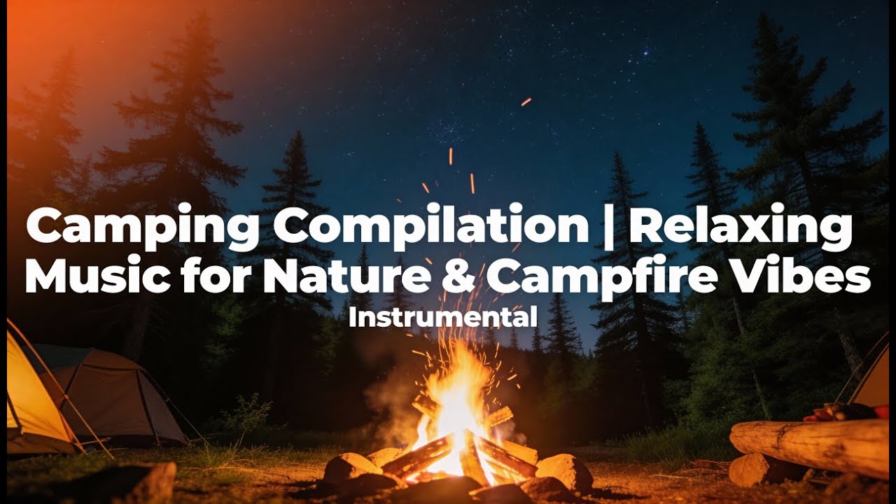 9 minutes of Camping Compilation | Relaxing Instrumental Music for Nature & Campfire Vibes 