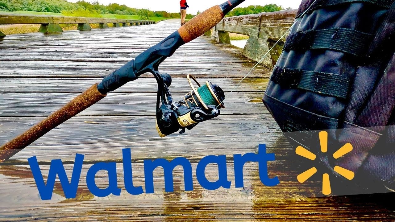 The BEST Fishing Rod You Can Buy at WALMART! 