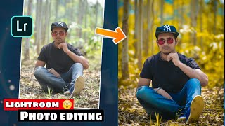 Lightroom mobile Natural yellow tone photo editing tutorial step by step hindi screenshot 5