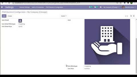 PWA Backend - Multi-Company Odoo