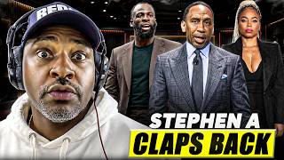 Stephen A. Smith FIRES BACK at Draymond Green & Jemele Hill! 👀🔥