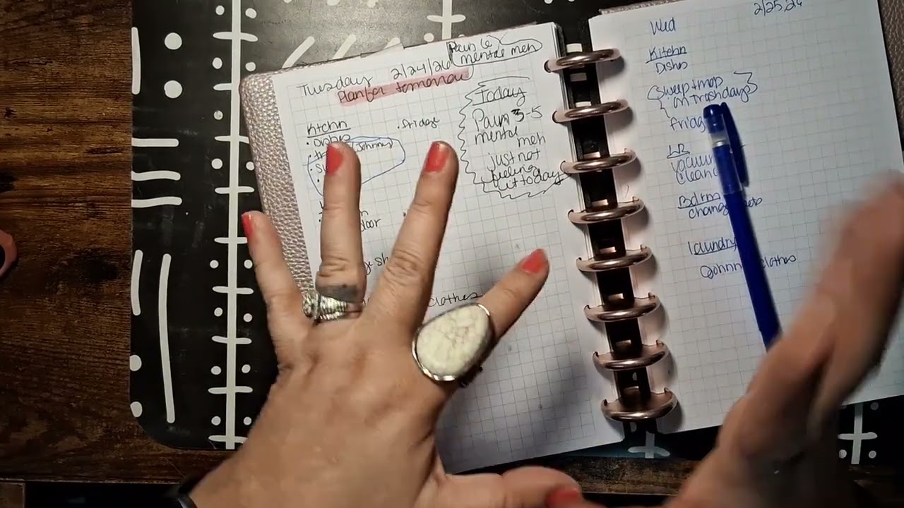 Cleaning Log: Week 2 of  12 Week Home reset! Little pep talk ✌️ 