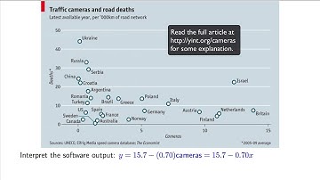 Least squares - 08 - Confidence intervals interpreted and used in 3 least-squares examples