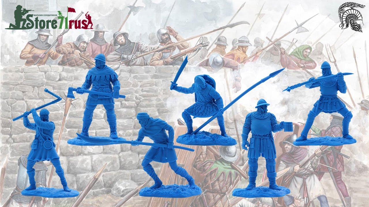 BELERIAND TOY SOLDIERS - ГУСИТЫ, НАБОР #3 / GUSITES, SET #3