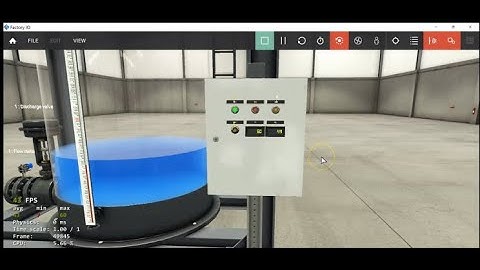 Level Control of a Tank using Codesys and Factory IO