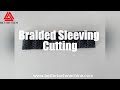 Braided sleeving automatic hot knife cutting machine  bettertech