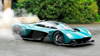 The BEST \& WORST Supercar PowerSlides! Goodwood FOS 2021