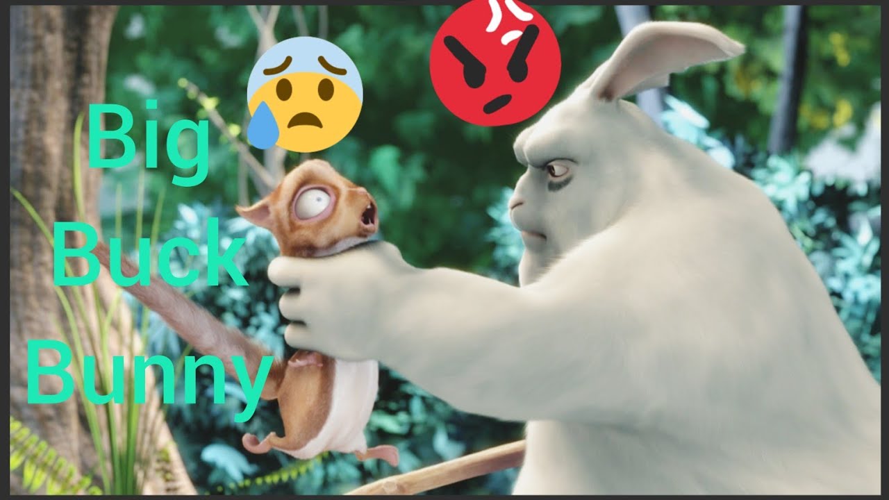 Big Buck Bunny (Full Movie) | Crazy Cartoons | 4K funny Animated Short ...