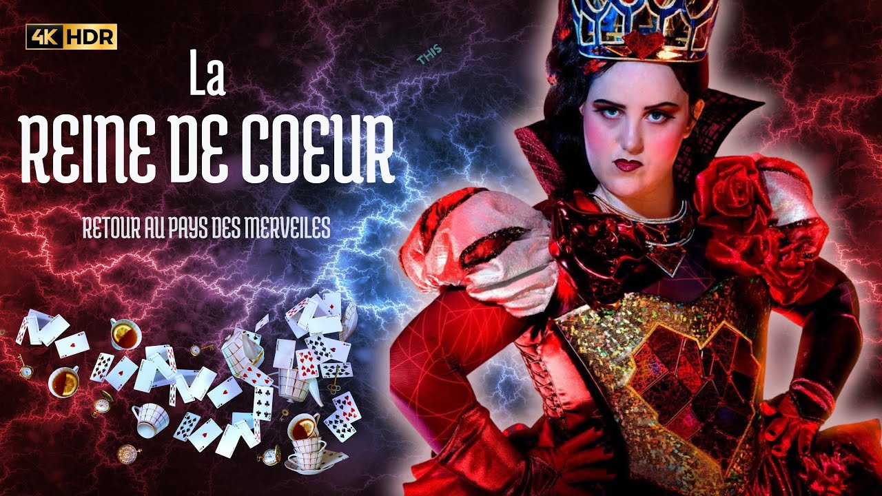 La Reine de Cœur Triomphante : Son Entrée Éblouissante dans ‘Alice et la Reine de Cœur #dlp #disney