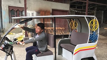 Modeling and fabrication of a prototype solar electric vehicle