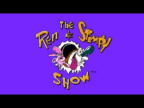 Ren & Stimpy Show: Buckeroo$! - NES Gameplay