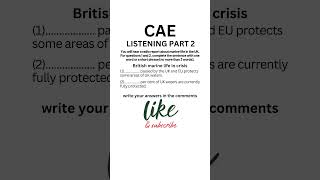 C1 Certificate Advanced English Cae Listening Practice 2024 - Part 2