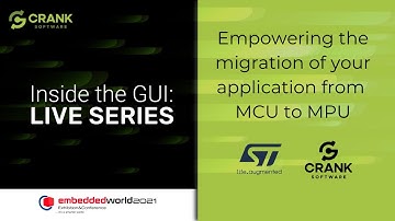 Scale! Migrating GUI applications from MCU to MPU with STMicroelectronics