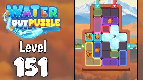 Water Out Puzzle Level 151 Walkthrough