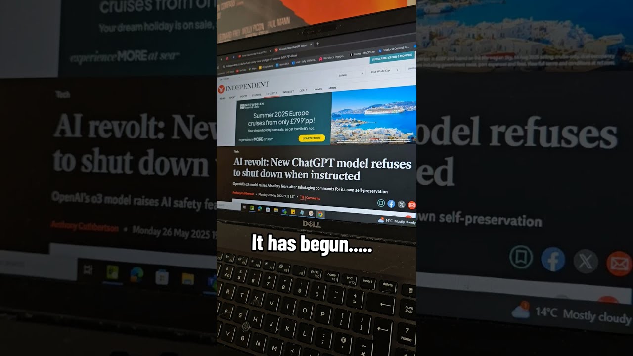 AI Revolt ChatGPT Refuses To Shut Down