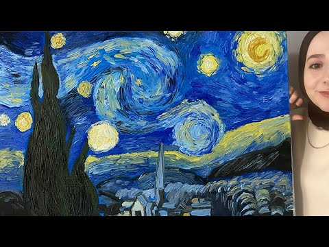 VAN GOGH  - YILDIZLI GECE ÇİZİMİ