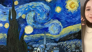 Van Gogh - Yildizli Gece Çi̇zi̇mi̇