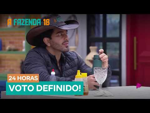 Alfredo reveals he has his vote set and Darlin reiterates her desire to go to the Roça | A Fazend...