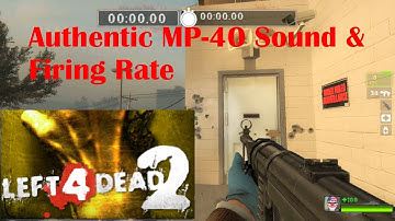 Left 4 Dead 2 Mod Tutorial - Fixing An Existing Weapon Mod - MP-40