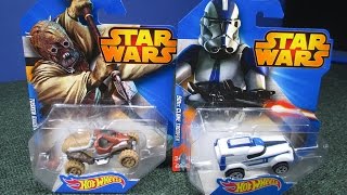 Tusken Raider And 501st Clone Trooper Hot Wheels Star Wars Cars