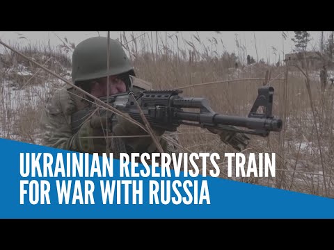 Ukrainian reservists train for war with Russia