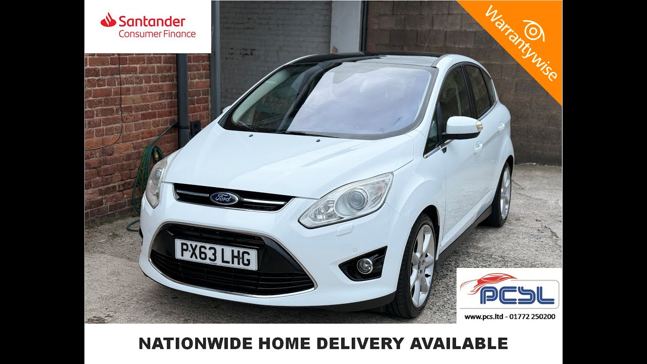 2013 Ford C-Max 2.0 TDCi Titanium X Powershift Euro 5 5dr, PX63LHG - Premier Car Sales Ltd, Preston