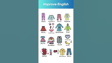 Learning how to call different types of clothes? #shorts #learningenglish