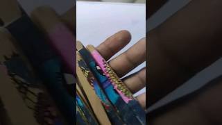 maa kali painting on ice cream stick ? viral shorts mahakali maa art easydrawing