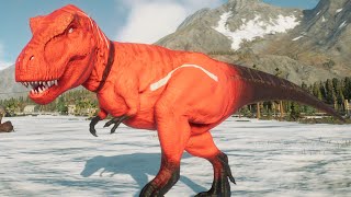 🔴Wild Animal T-REX vs Godzilla Dinosaurs Revolt Battle and Dinosaur simulation Gameplay Walkthrough