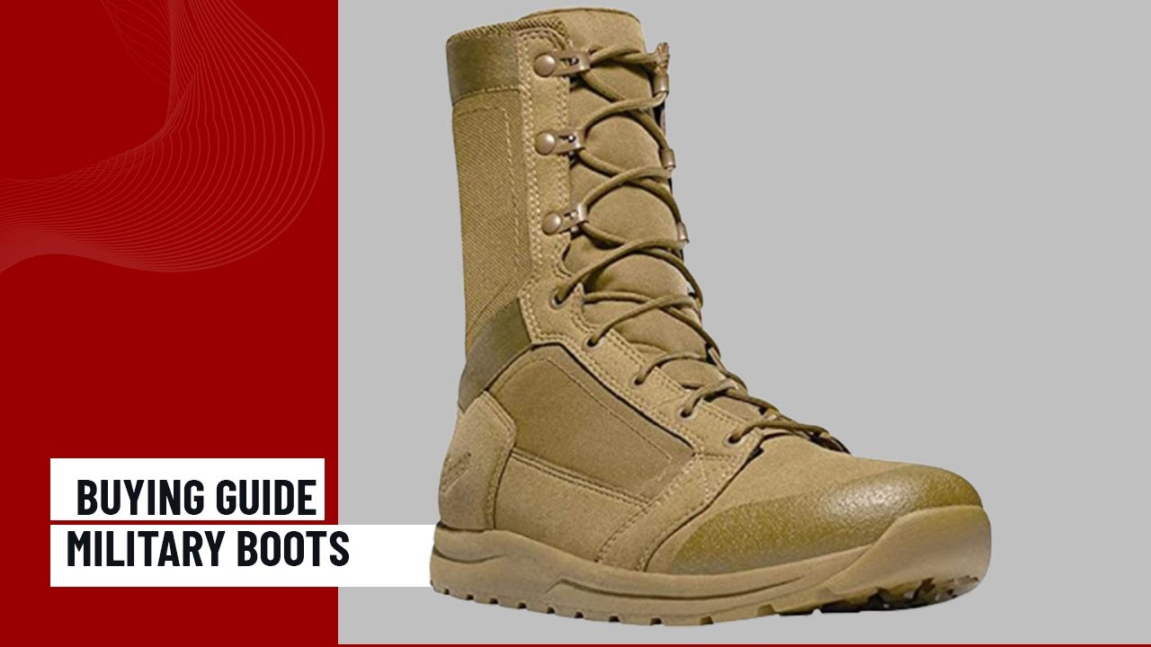 Top 5 Best Military Boots for Wide Feet, Flat Feet, Hiking, Running