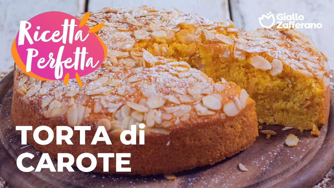 TORTA di CAROTE🧡🥕 - la RICETTA PERFETTA di GIALLOZAFFERANO🤤