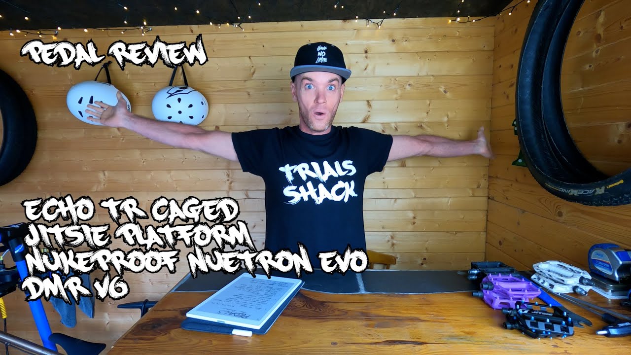 What type of pedals are best for trials - product review