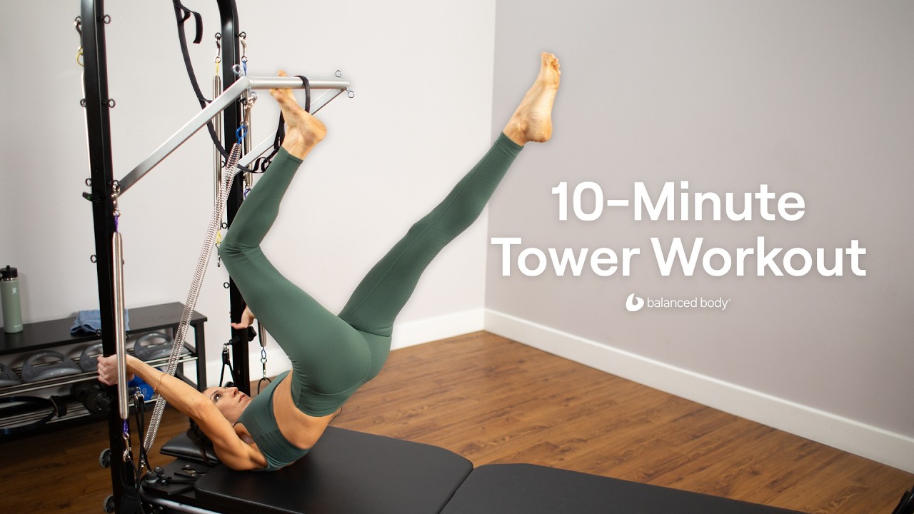 10-Minute Pilates Tower Workout on the Allegro Nextgen Reformer