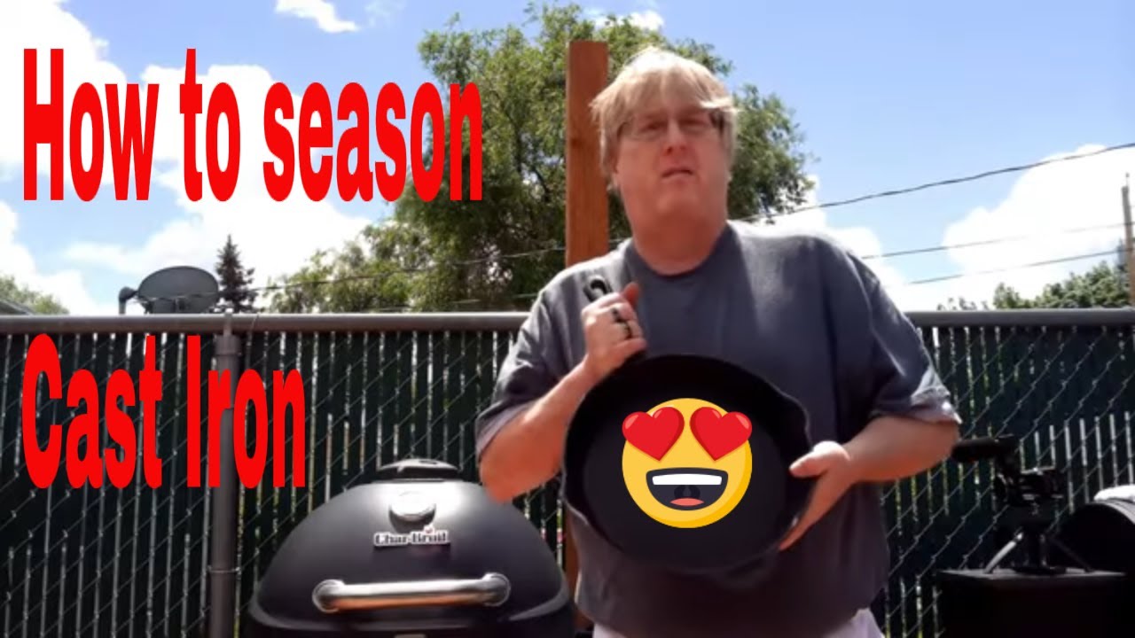 Spokane BBQ Company | How To Season a Cast Iron Pan - YouTube