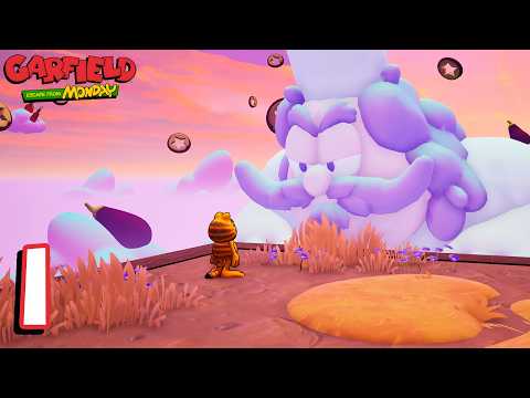 Garfield - Escape From Monday Gameplay