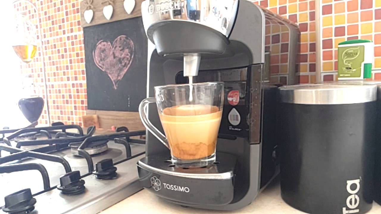 Carte Noire Cappuccino Using Bosch Tassimo Suny T32 Youtube