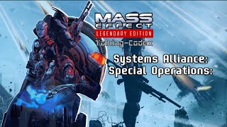 Mass Effect Codex: Systems Alliance: Special Operations: