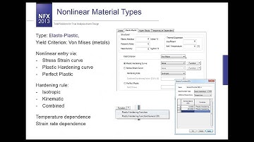 Assign Nonlinear Material Data in midas NFX