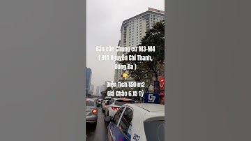 Chung cư M3-M4( 91A Nguyễn Chí Thanh, Đống Đa )👇Diện Tích 150 m2Giá Chào 6.15 Tỷ #bds #hanoi #nhadep